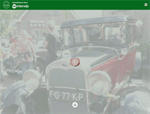 Tablet Screenshot of oldtimerdagruinerwold.nl
